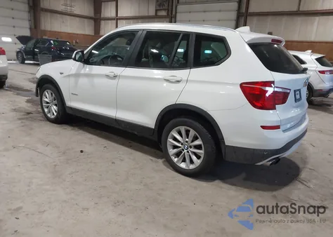 2015 BMW X3 xDrive28I z USA, uszkodzony, nr VIN 5UXWX9C54F0D45494
